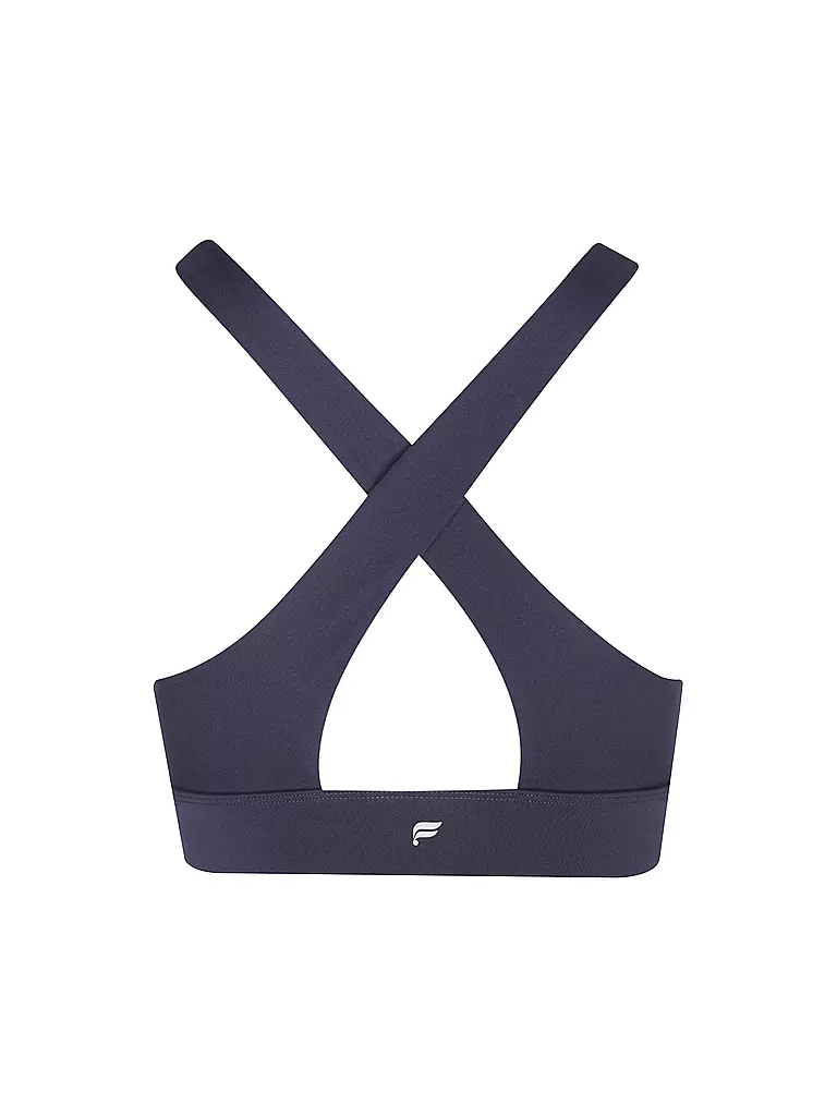 FABLETICS | Damen Sport-BH Oasis Twist Low Support | Bleu foncé