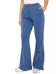 FABLETICS | Pantalon de fitness pour femmes Year Round Terry Flared Fit | Bleu