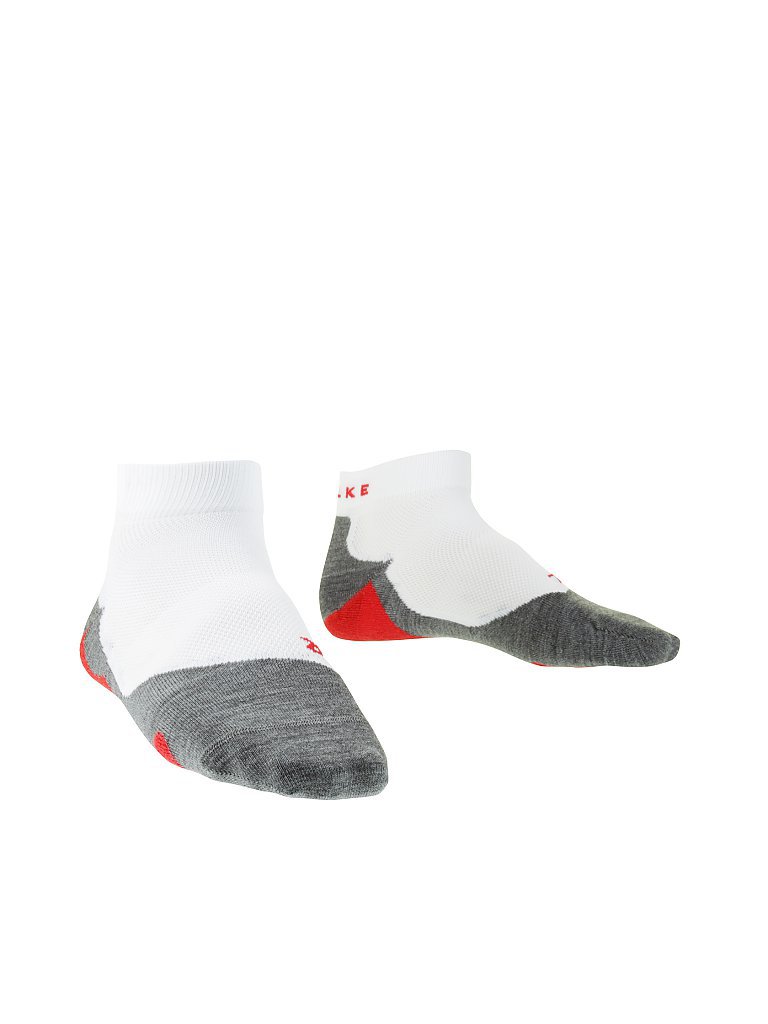 Chaussettes de course courtes et légères RU 5s blanc 44-45
