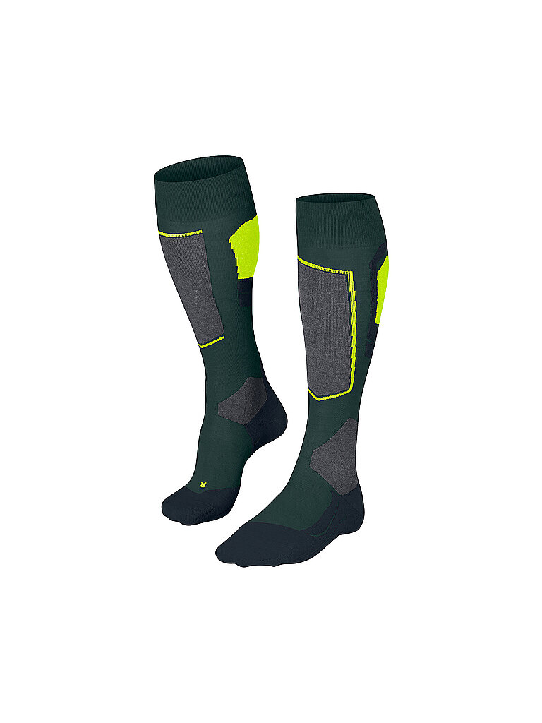 Chaussettes de ski SK 4 vert foncé 42-43