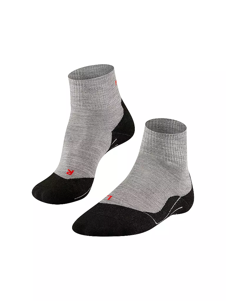FALKE | Chaussettes d'extérieur courtes TK 5 pour hommes | Gris
