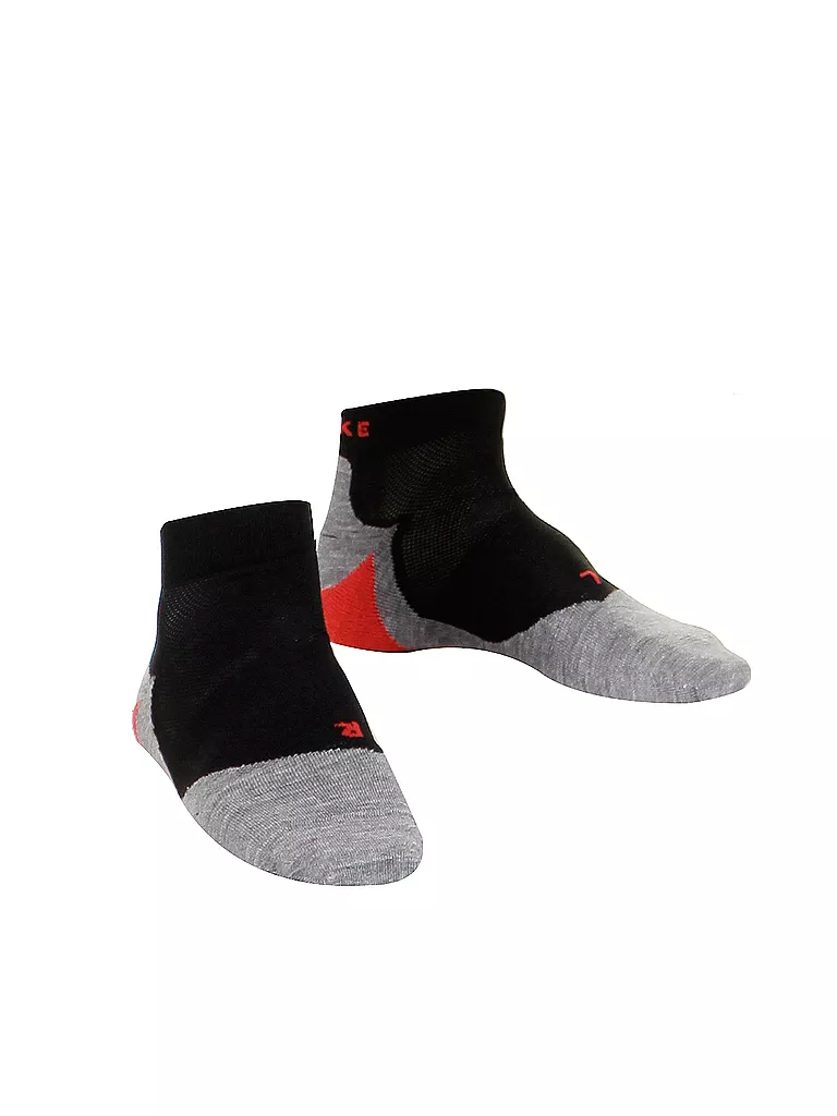 FALKE | Chaussettes de course courtes et légères RU 5 pour hommes | Noir