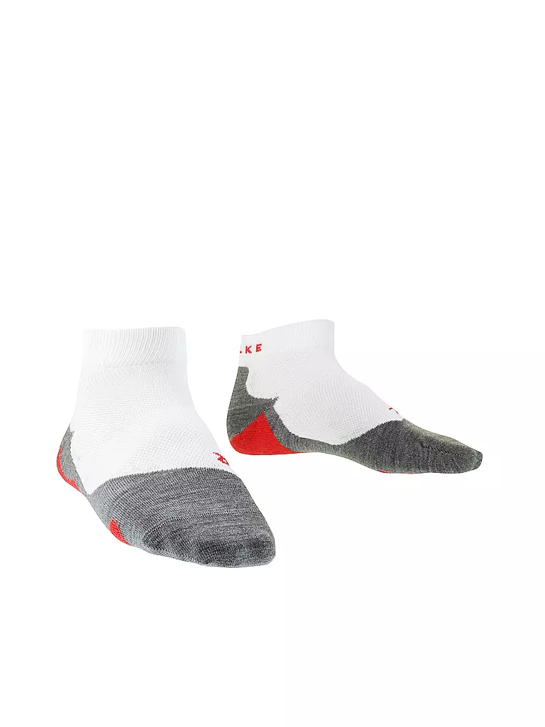 FALKE | Chaussettes de course courtes et légères RU 5 pour hommes | Blanc