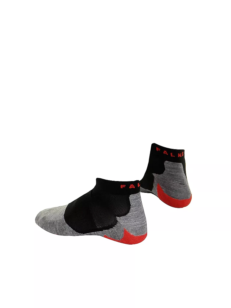 FALKE | Chaussettes de course courtes et légères RU 5 pour hommes | Noir