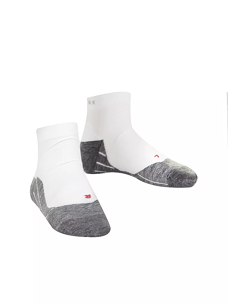 FALKE | Chaussettes de course courtes RU 4 pour hommes | Blanc