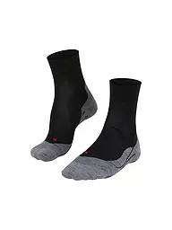 FALKE | Chaussettes de course pour femmes RU 4 Wool | Noir