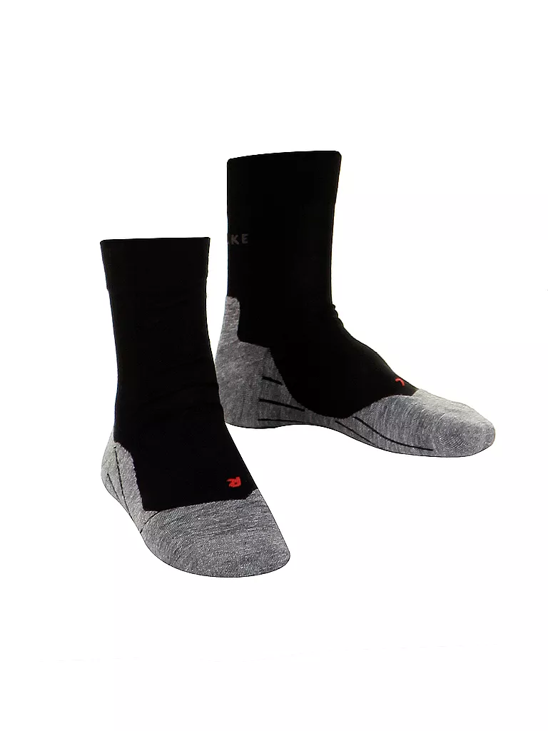 FALKE | Chaussettes de course pour homme RU 4 | Noir