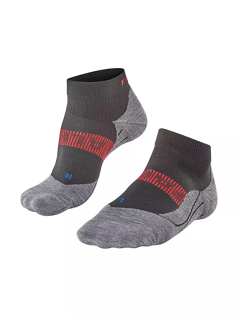 FALKE | Chaussettes de course pour hommes RU4 Endurance Cool Short | Noir