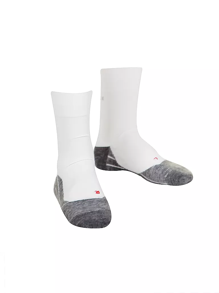 FALKE | Chaussettes de course RU 4 pour hommes | Blanc