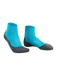 FALKE | Chaussettes de randonnée femme TK 2 Short Cool | Turquoise