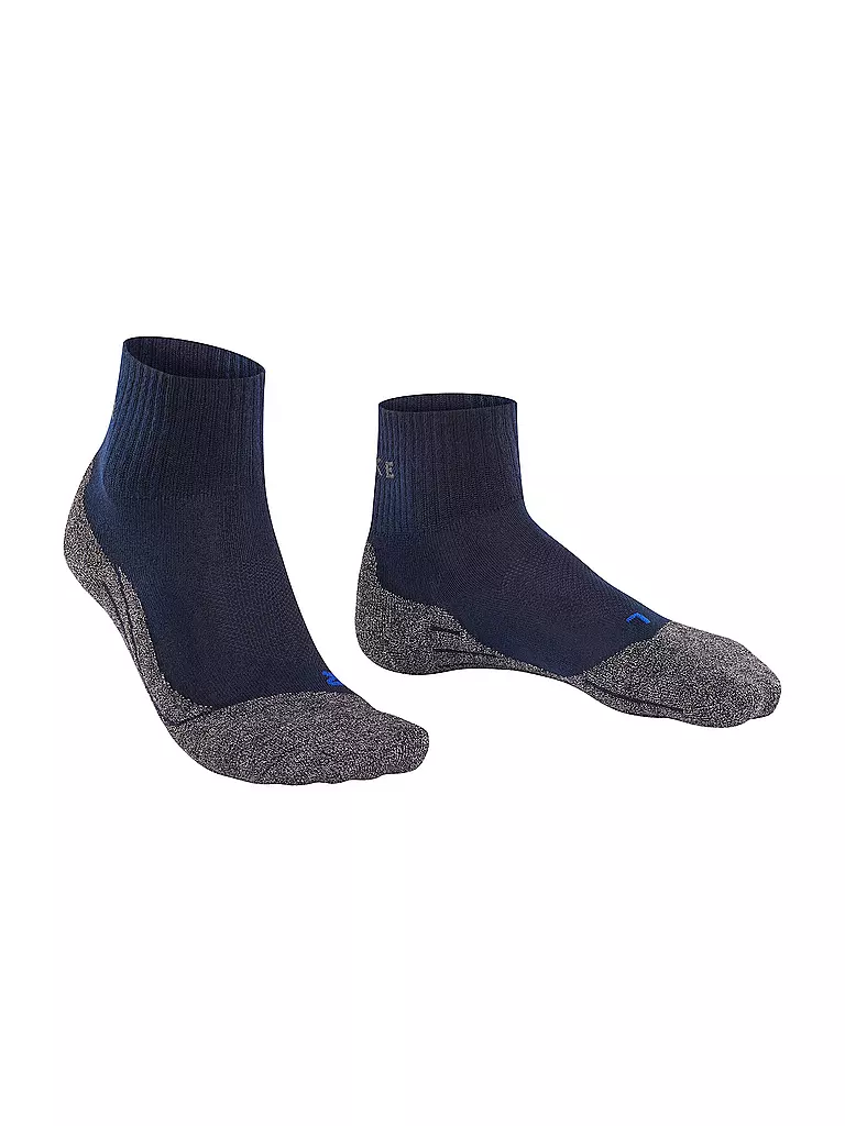 FALKE | Chaussettes de randonnée femme TK 2 Short Cool | Bleu foncé