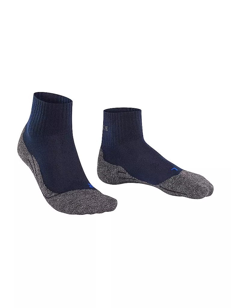 FALKE | Chaussettes de randonnée homme TK2 Short Cool | Bleu foncé
