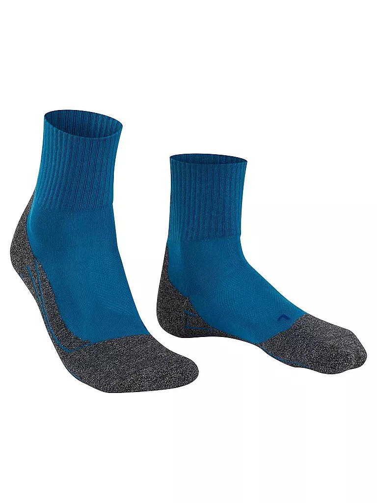 FALKE | Chaussettes de randonnée homme TK2 Short Cool | Bleu
