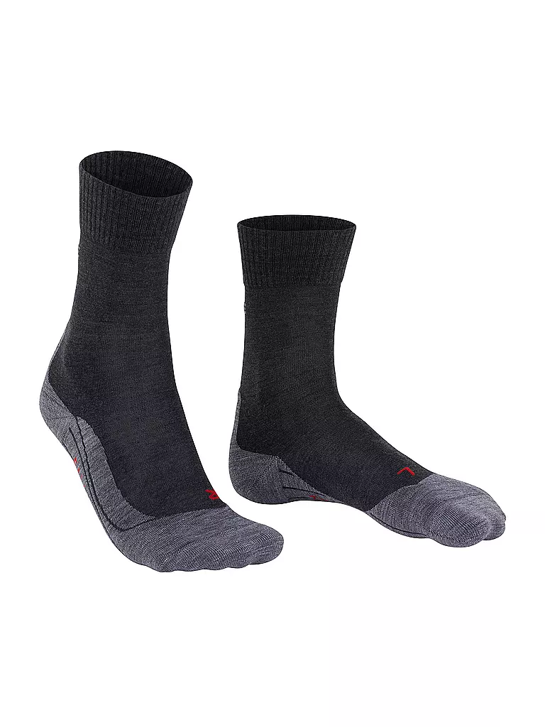 FALKE | Chaussettes de randonnée homme TK5 | Gris