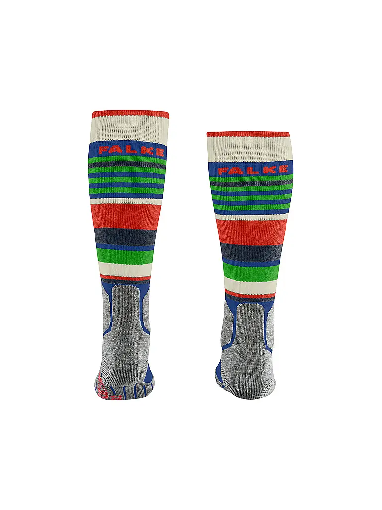 FALKE | Chaussettes de ski enfant SK2 Intermediate Stripes | 