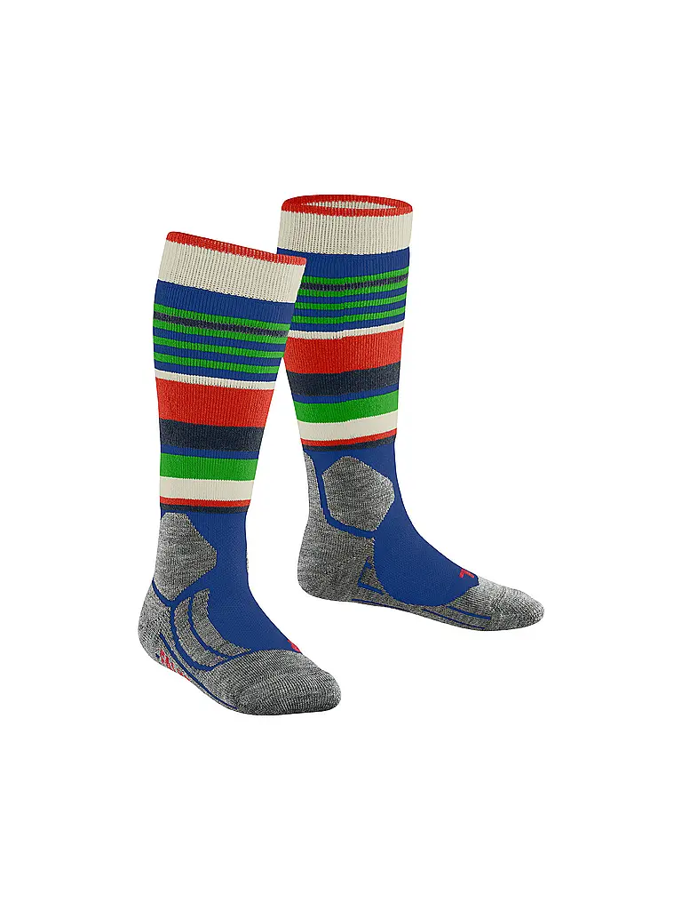 FALKE | Chaussettes de ski enfant SK2 Intermediate Stripes | 