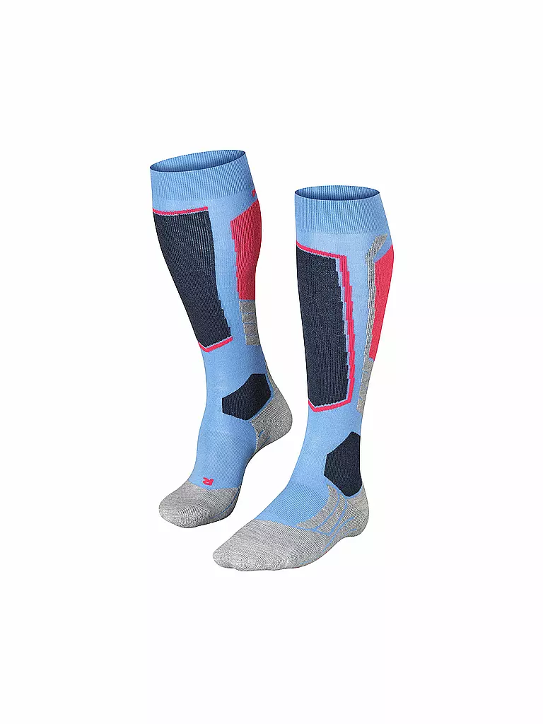 FALKE | Chaussettes de ski femme SK 2 | Bleu clair