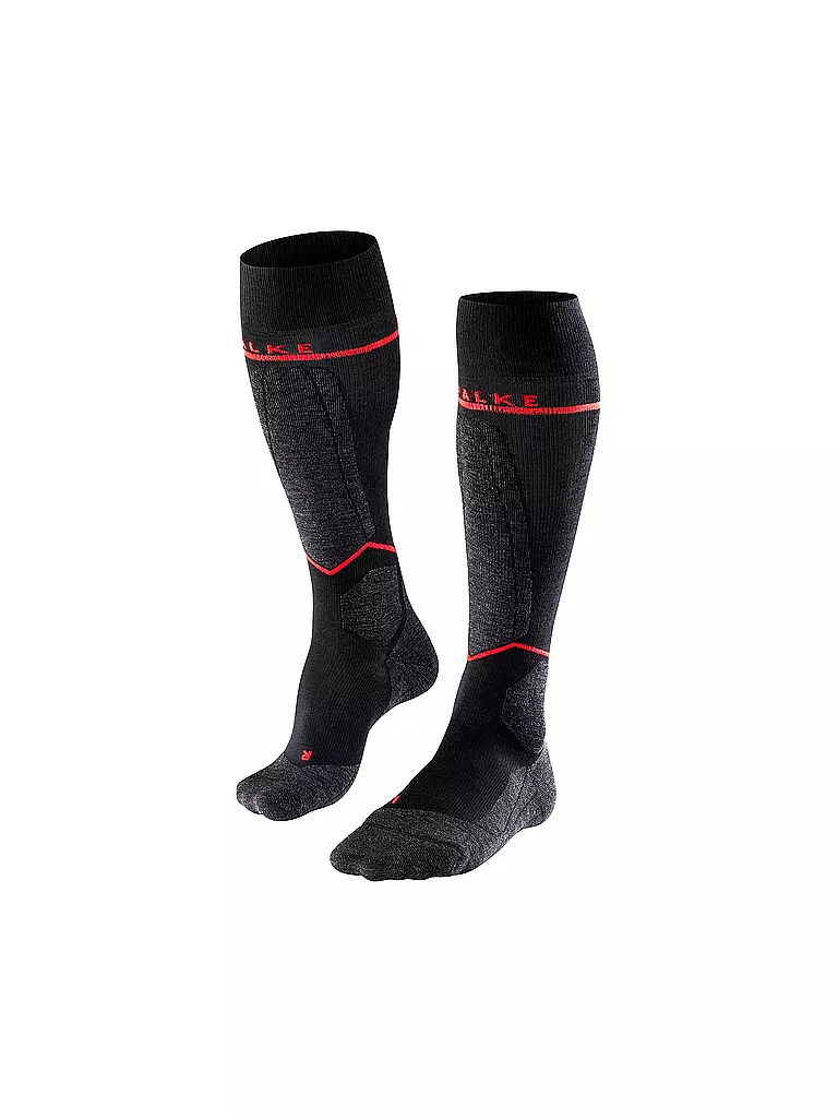 FALKE | Chaussettes de ski homme SK4 Energizing Light | Noir