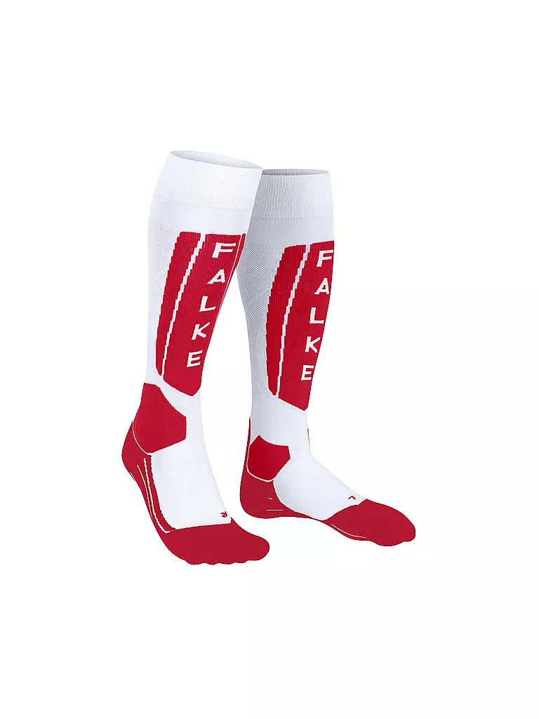 FALKE | Chaussettes de ski homme SK5 Expert Austrian Ski Team | Blanc