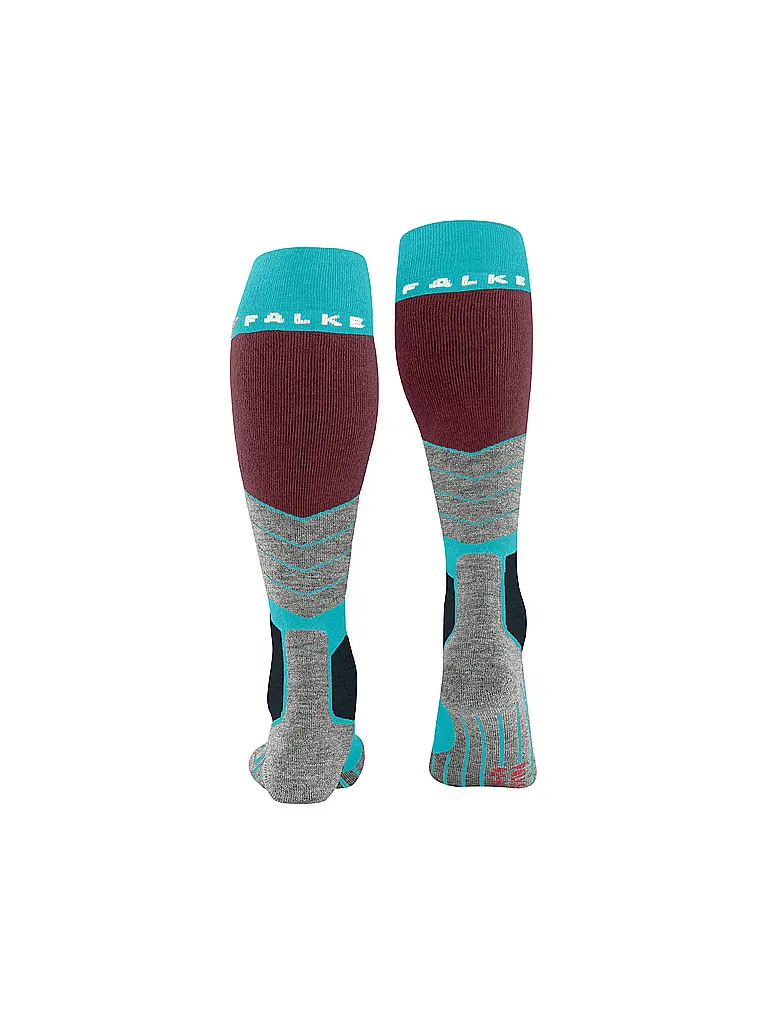 FALKE | Chaussettes de ski SK 2 pour femmes | Turquoise