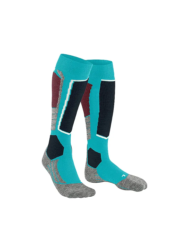FALKE | Chaussettes de ski SK 2 pour femmes | Turquoise