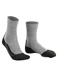 FALKE | Chaussettes de trekking femme TK5 gris clair | Gris
