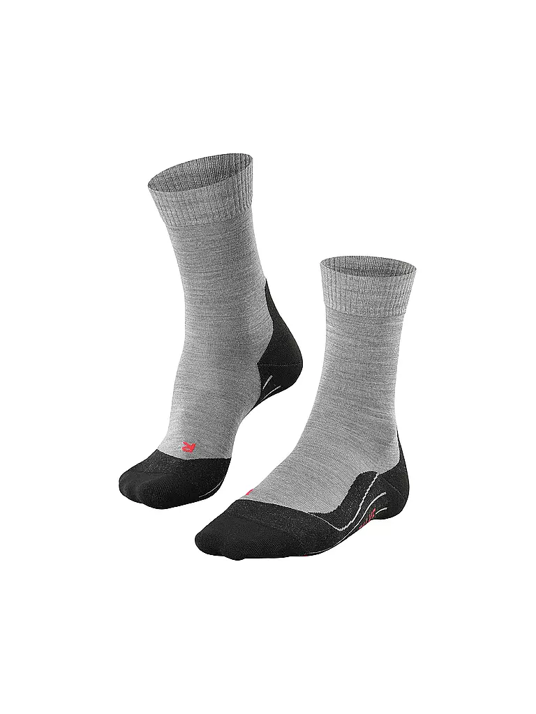 FALKE | Chaussettes de trekking homme TK5 gris clair | Gris