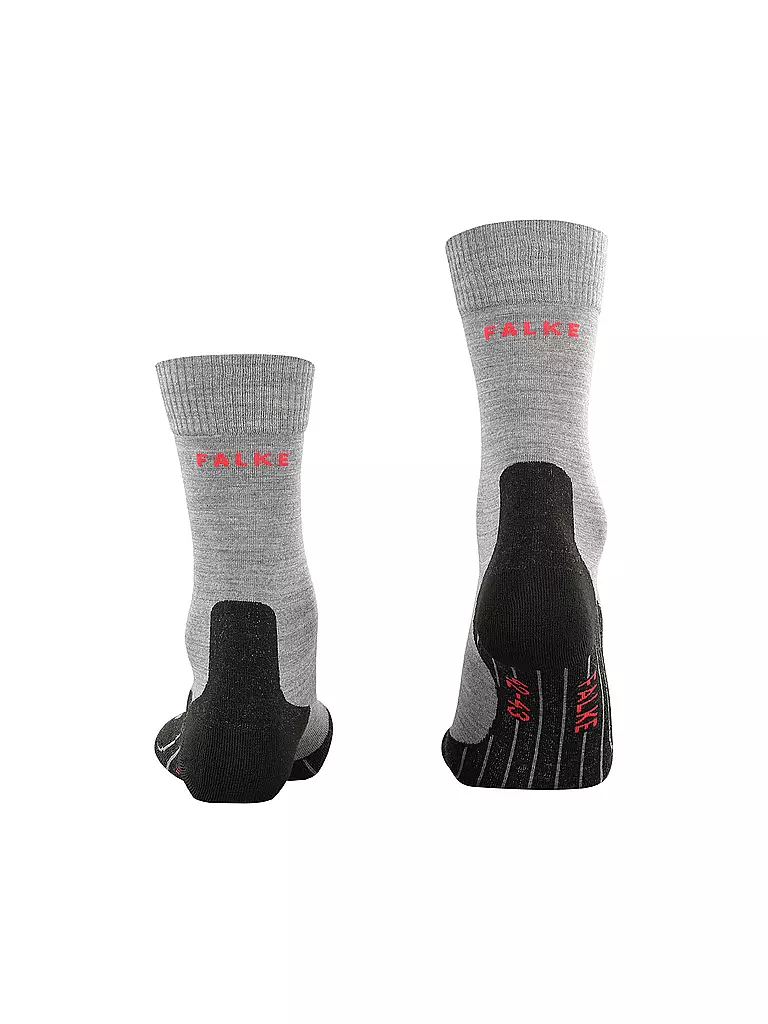 FALKE | Chaussettes de trekking homme TK5 gris clair |
