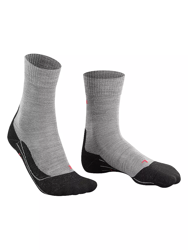 FALKE | Chaussettes de trekking homme TK5 gris clair |