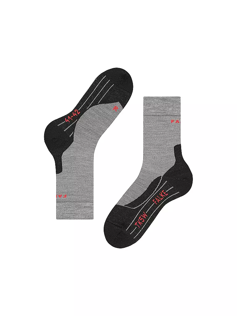 FALKE | Chaussettes de trekking homme TK5 gris clair |