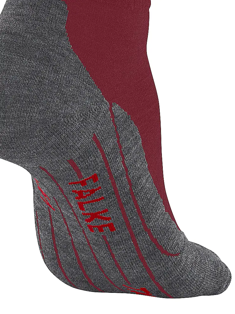 FALKE | Damen Wandersocken TK 5 Short | Rouge foncé