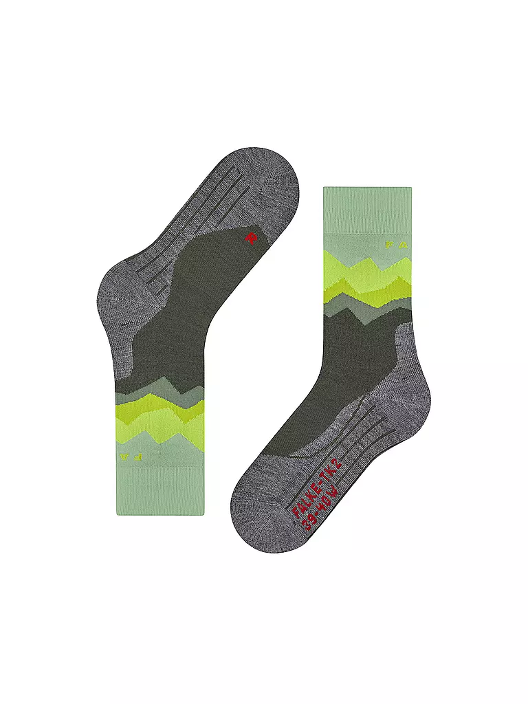 FALKE | Damen Wandersocken TK2 Crest | Vert