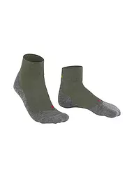 FALKE | Chaussettes d'extérieur courtes TK 5 pour hommes | Vert