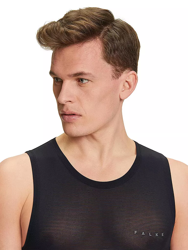 FALKE | Herren Singlet Ultralight Cool | Noir