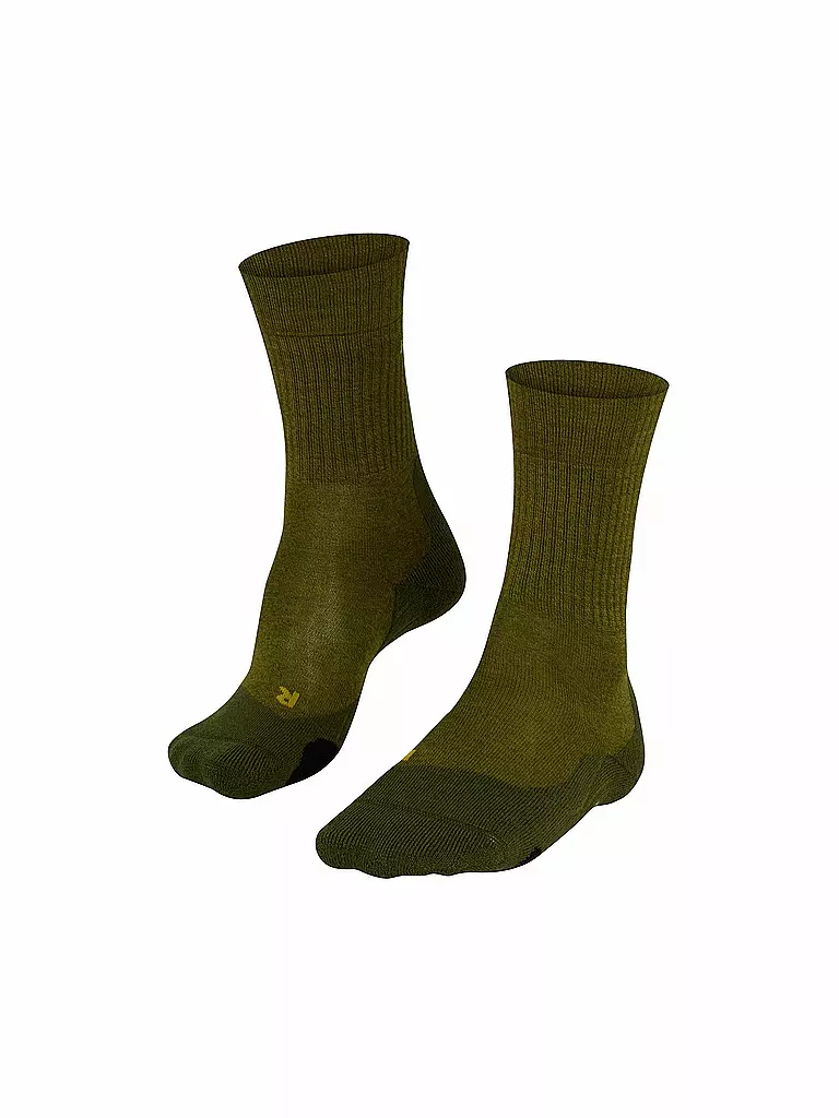 FALKE | Herren Wandersocken TK2 Wool | Olive