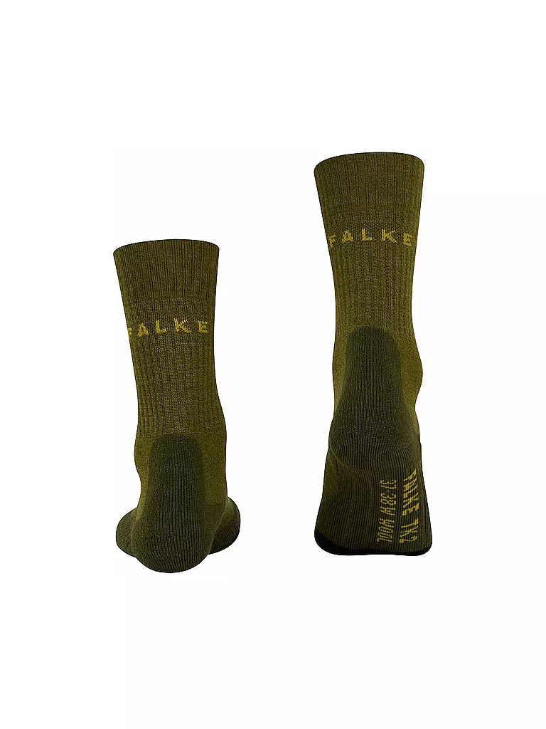 FALKE | Herren Wandersocken TK2 Wool | Olive