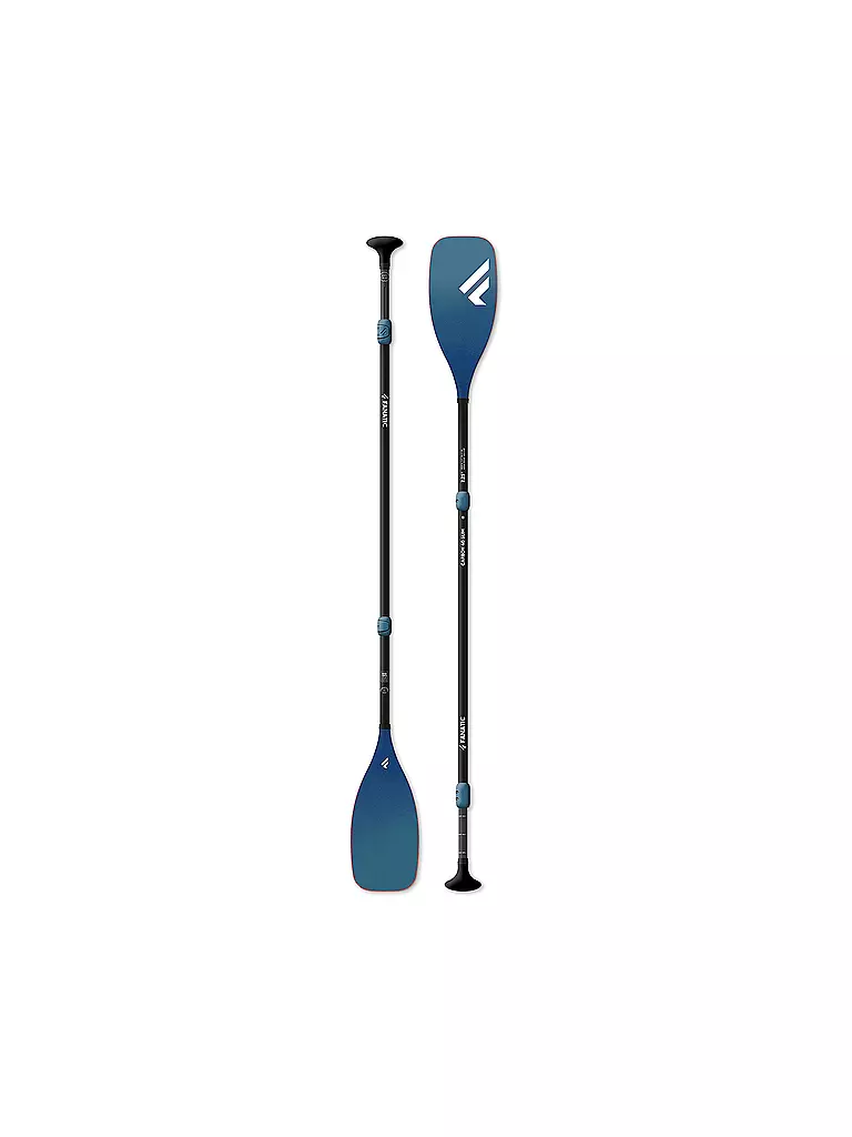 FANATIC | Pagaie de SUP Carbon 40 Slim Adj. 3 pièces | Bleu