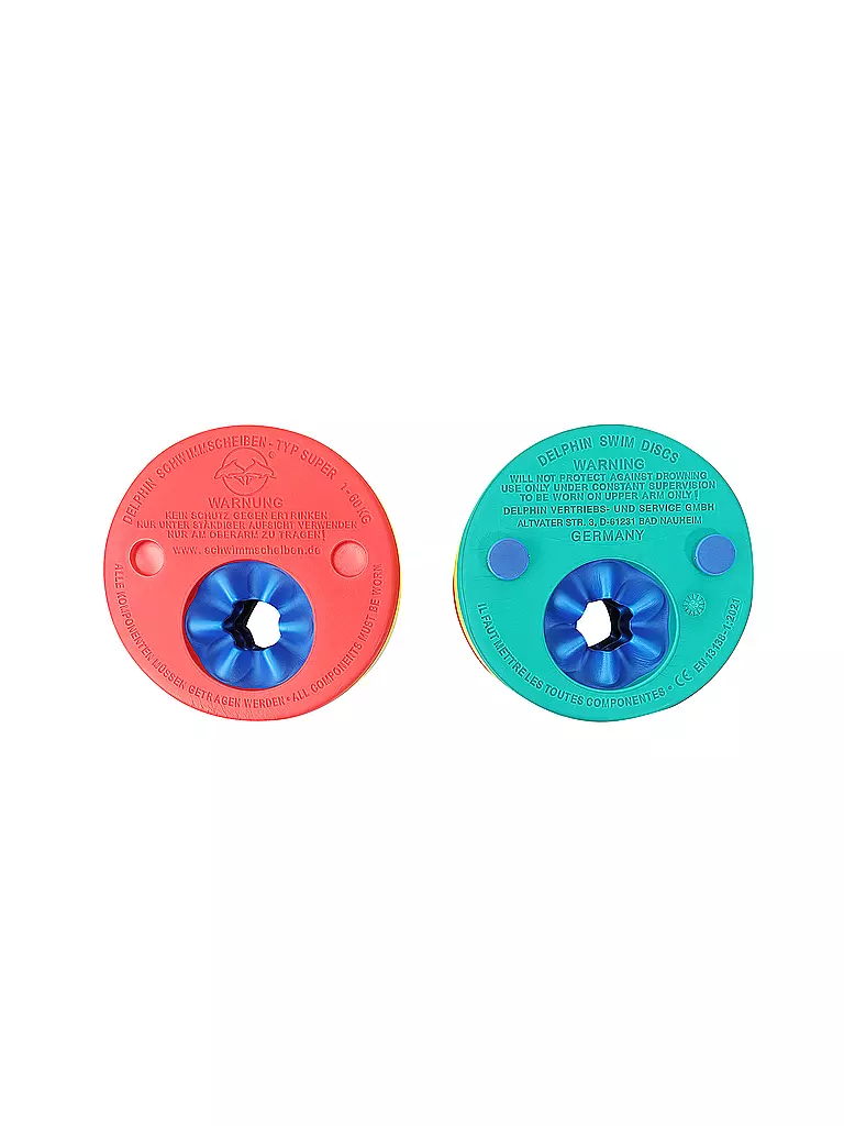 FASHY | Disques de natation dauphin | Multicolore