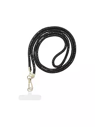 FIGLIA | Handykette Sparkling Silver | Noir