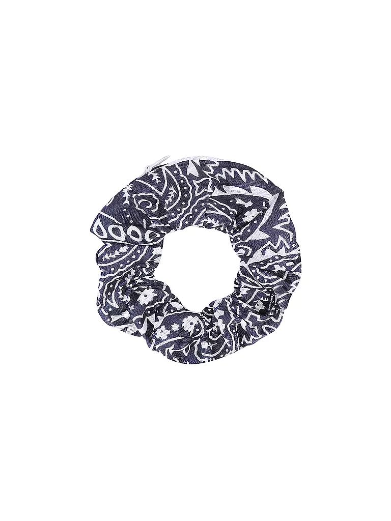 FIGLIA | Chouchou pour cheveux femme | Bleu foncé
