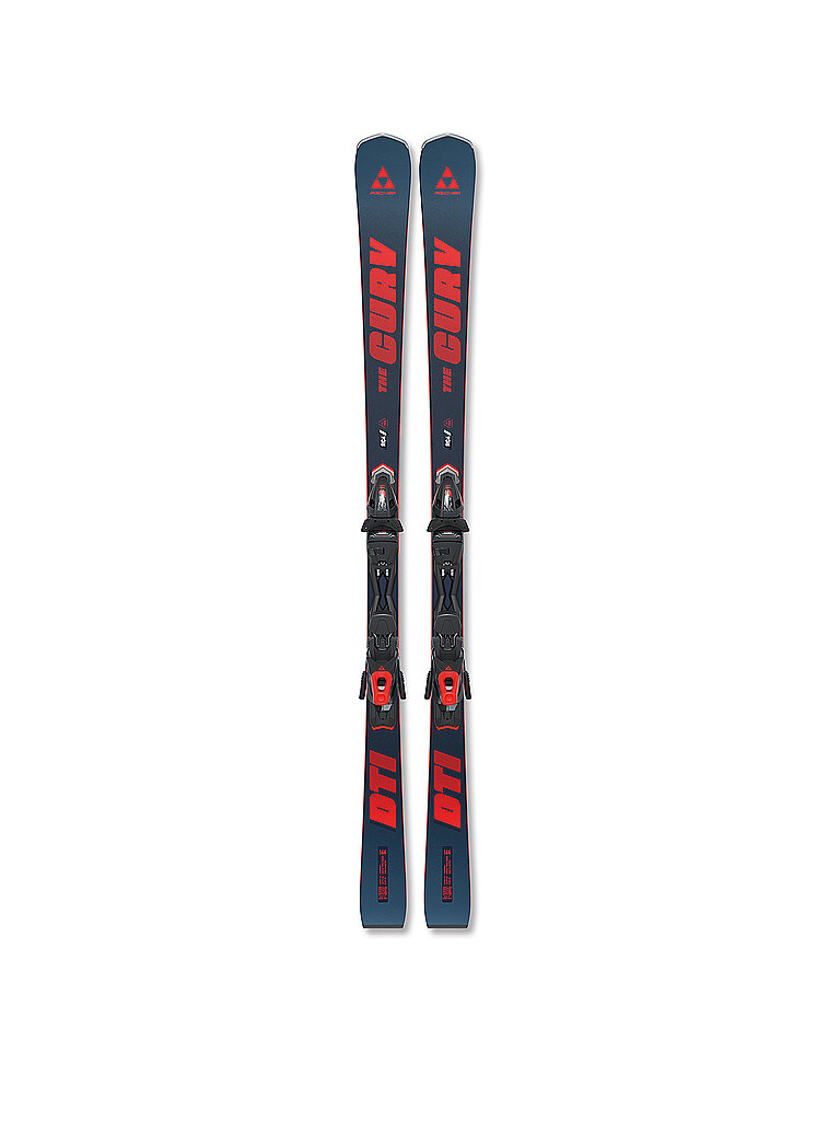 Set de skis de piste The Curv DTI + RS11 GW bleu marine 178