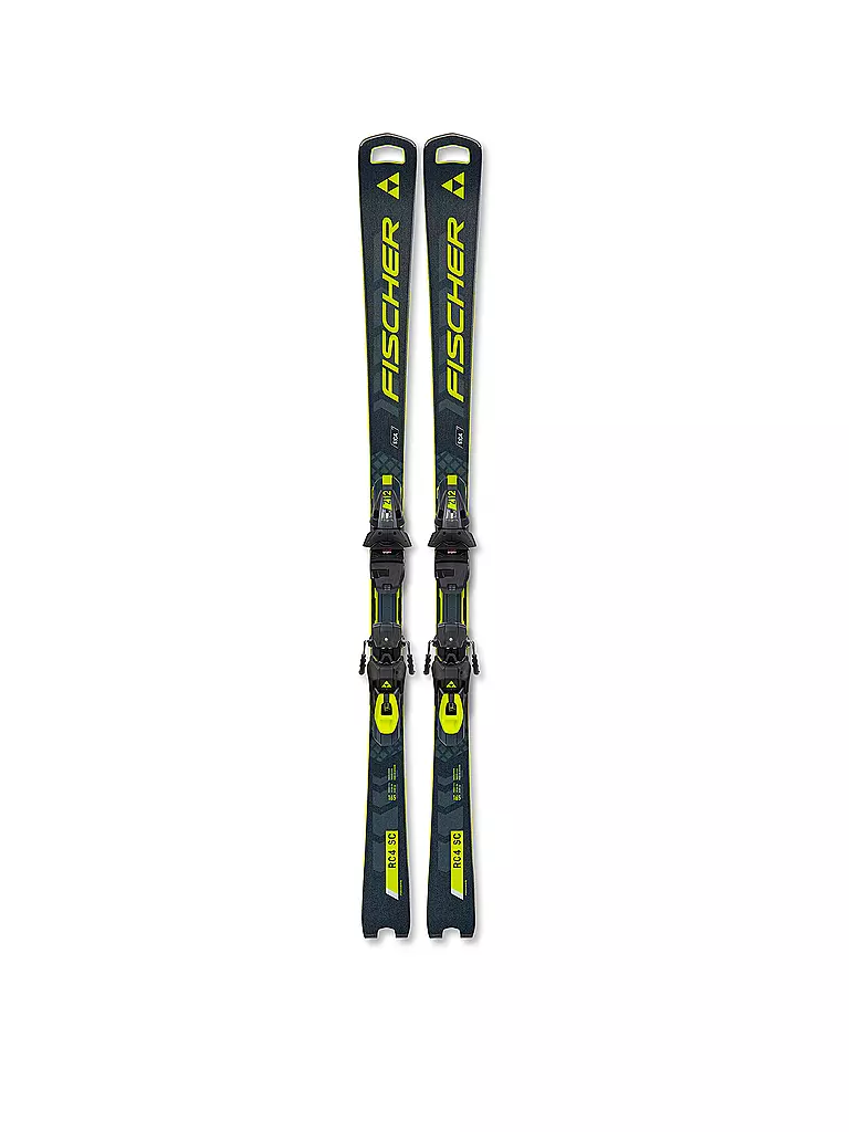FISCHER | Ensemble de skis de course RC4 Worldcup SC + RC4 Z12 GW | Noir