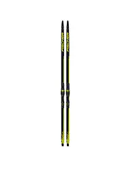 FISCHER | Set de skis de fond Classic Twin Skin Pro IFP Stiff + BDG Control Step in | Noir