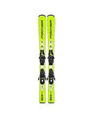 FISCHER | Set de skis junior RC4 Race JR + FJ 7 GW CA | Jaune