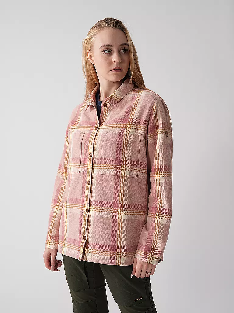 FJÄLLRÄVEN | Blouse d'extérieur pour femme Singi Flannel Overshirt |