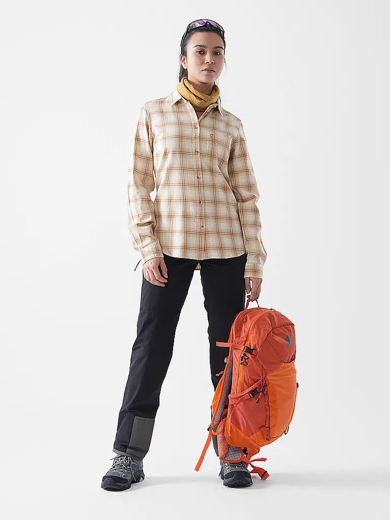 FJÄLLRÄVEN | Blouse en Flanelle Oevik pour Femme | Beige