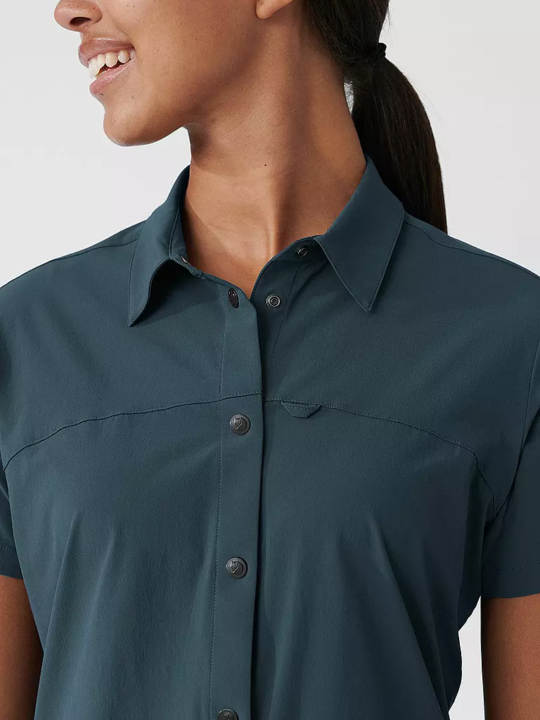 FJÄLLRÄVEN | Blouse High Coast Light pour femmes | Bleu foncé