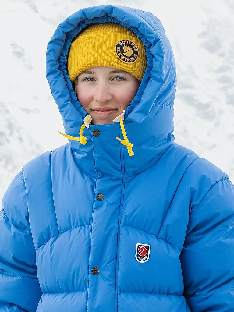FJÄLLRÄVEN | Bonnet Bergtagen Forever Wool | Moutarde