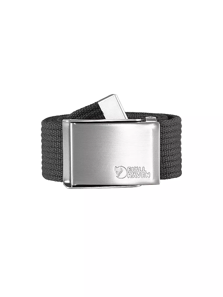 FJÄLLRÄVEN | Ceinture en toile pour homme 4 cm | Gris