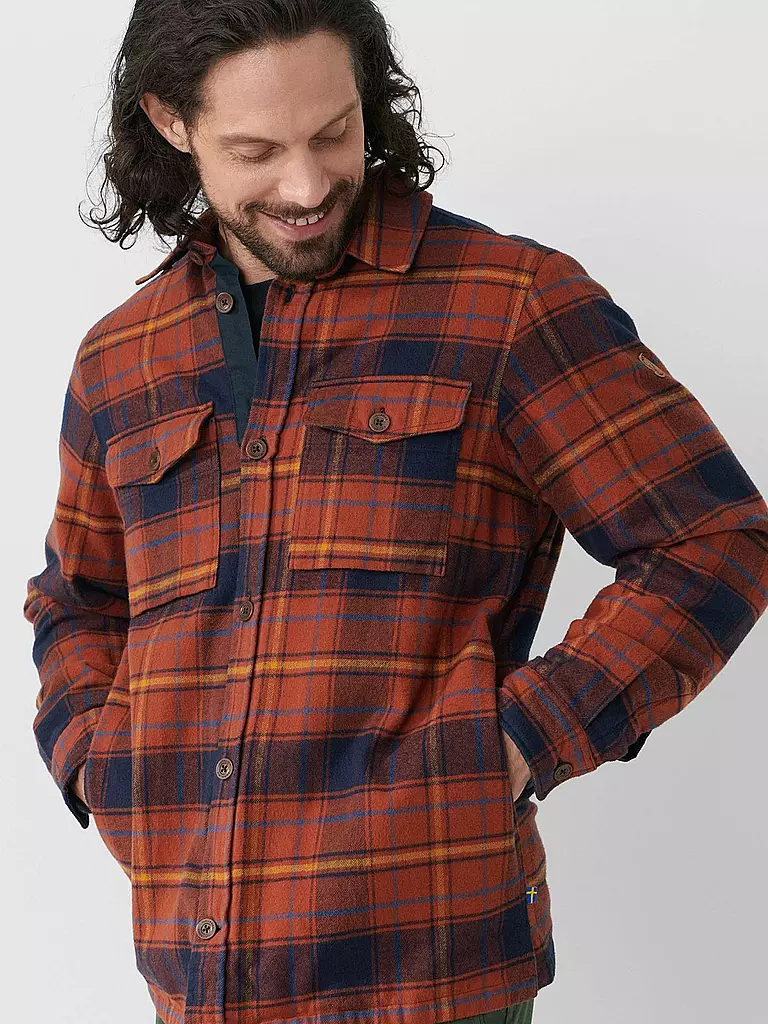 FJÄLLRÄVEN | Chemise d'extérieur rembourrée Övik Lite pour hommes |